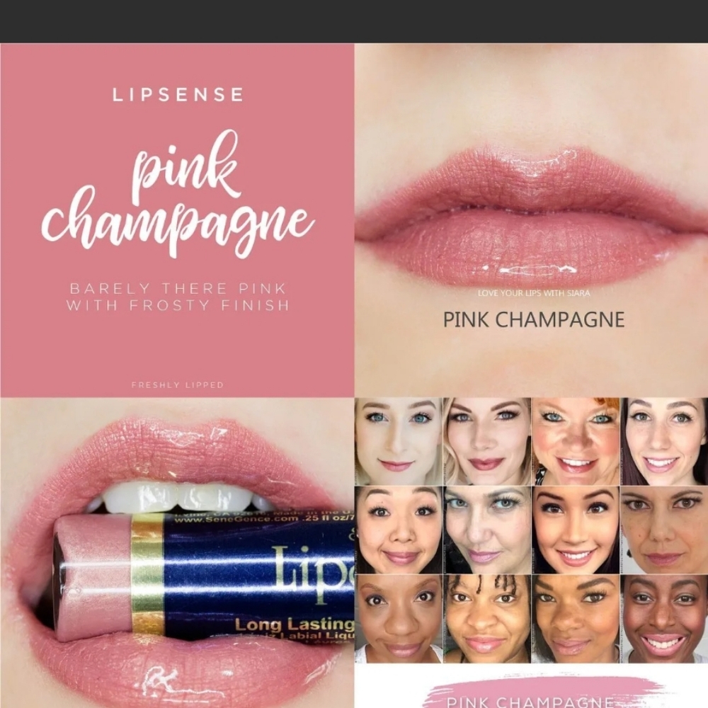 Pink Champagne Lipsense Lip Color